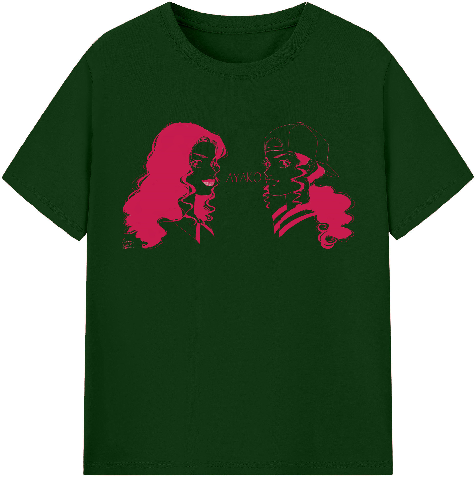 SLAM DUNK／スラムダンク 綿100％半袖Tシャツ（フロントプリント）